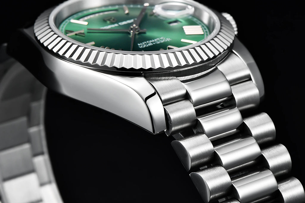 PAGANI DESIGN Automatic Watch — Double Calendar, Sapphire Crystal