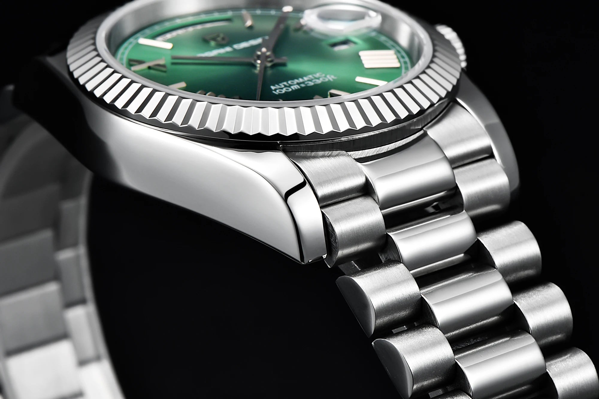 PAGANI DESIGN Automatic Watch — Double Calendar, Sapphire Crystal