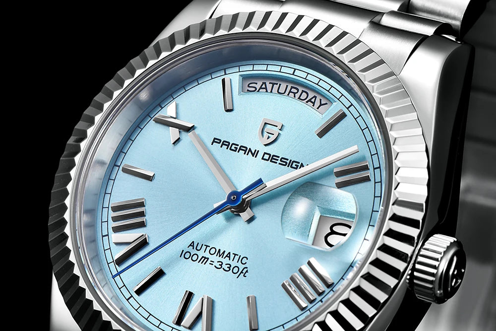 PAGANI DESIGN Automatic Watch — Double Calendar, Sapphire Crystal