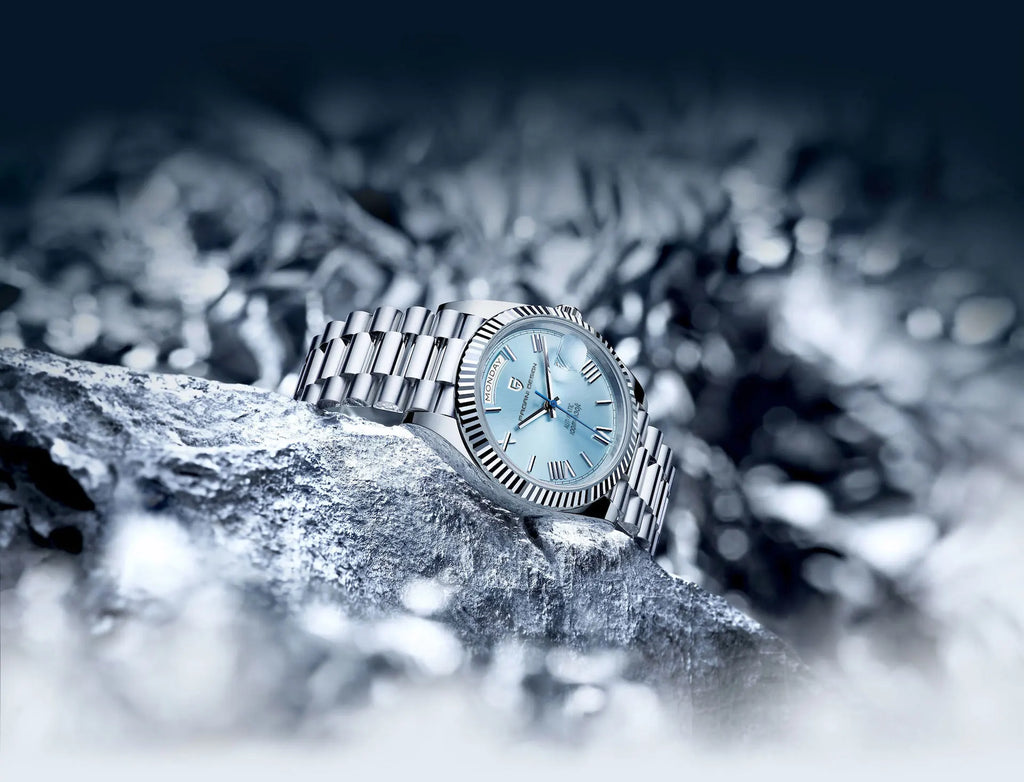 PAGANI DESIGN Automatic Watch — Double Calendar, Sapphire Crystal
