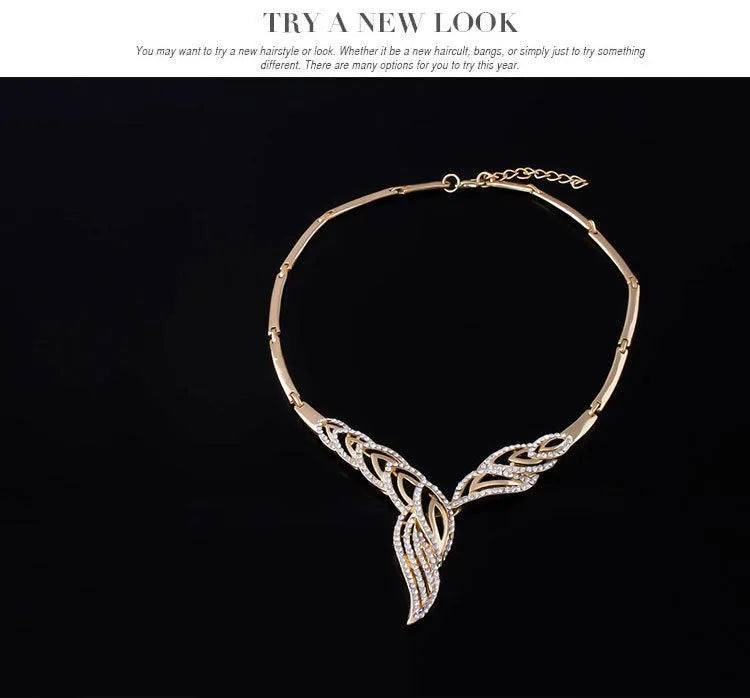 Statement Crystal 4-Piece Jewelry Set