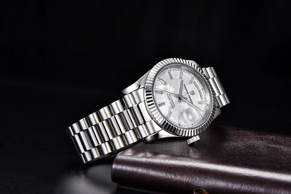 PAGANI DESIGN Automatic Watch — Double Calendar, Sapphire Crystal