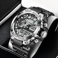 Men's Digital Military Sport Watch, LED Display