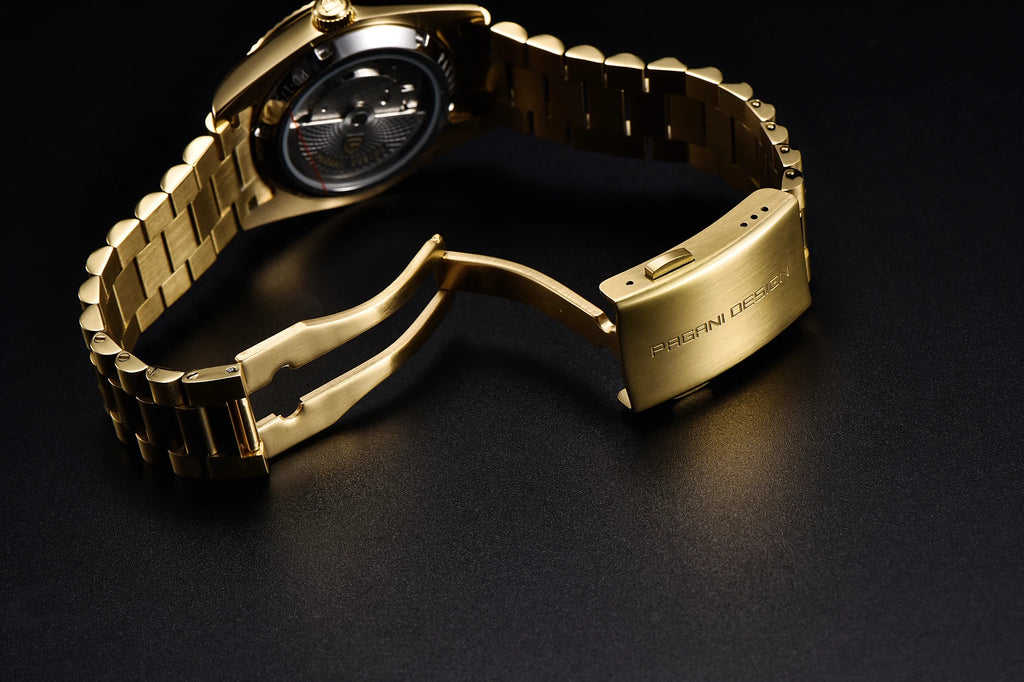 PAGANI DESIGN Automatic Watch — Double Calendar, Sapphire Crystal