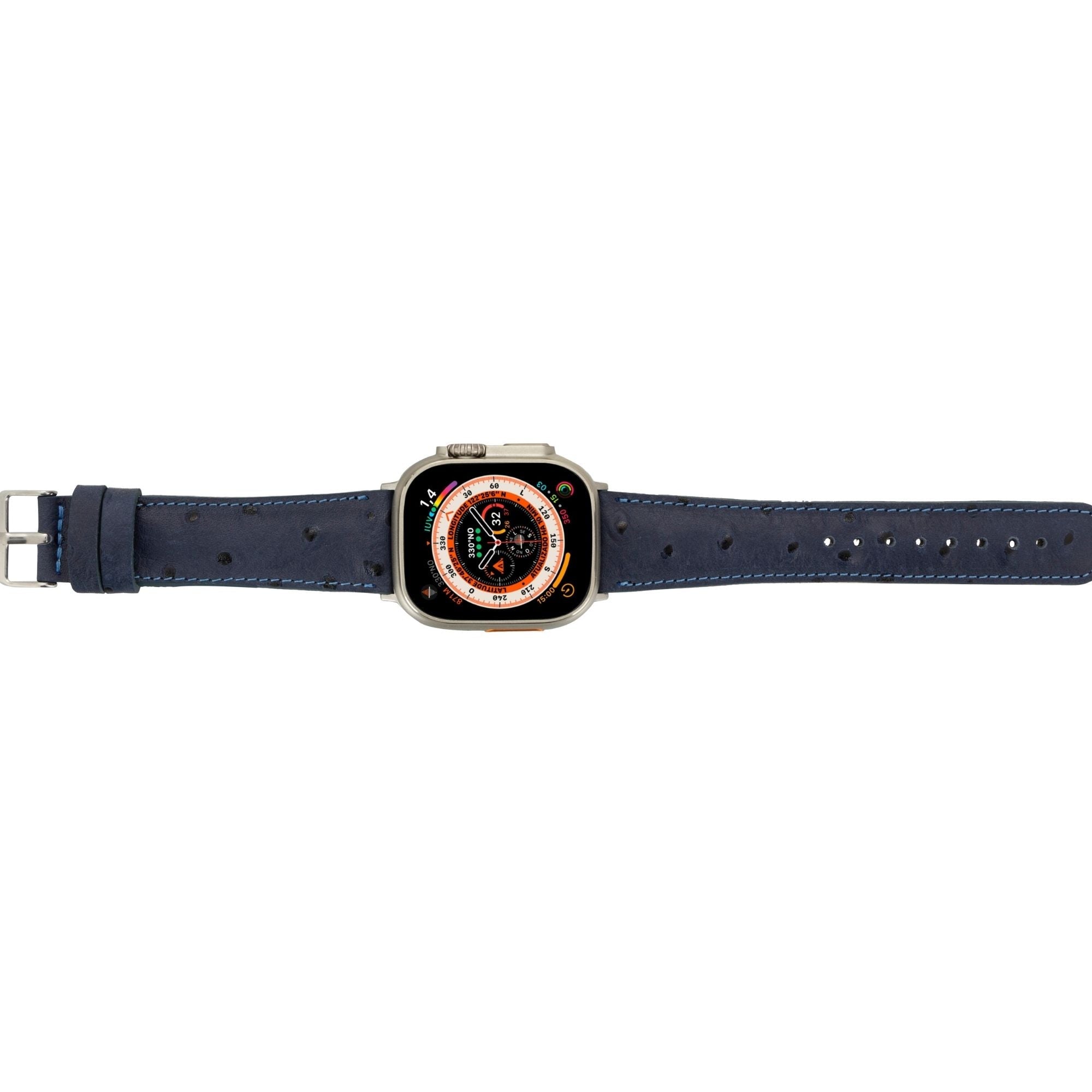Guernsey Leather Bands for Apple Watch 9, Ultra 2 & SE